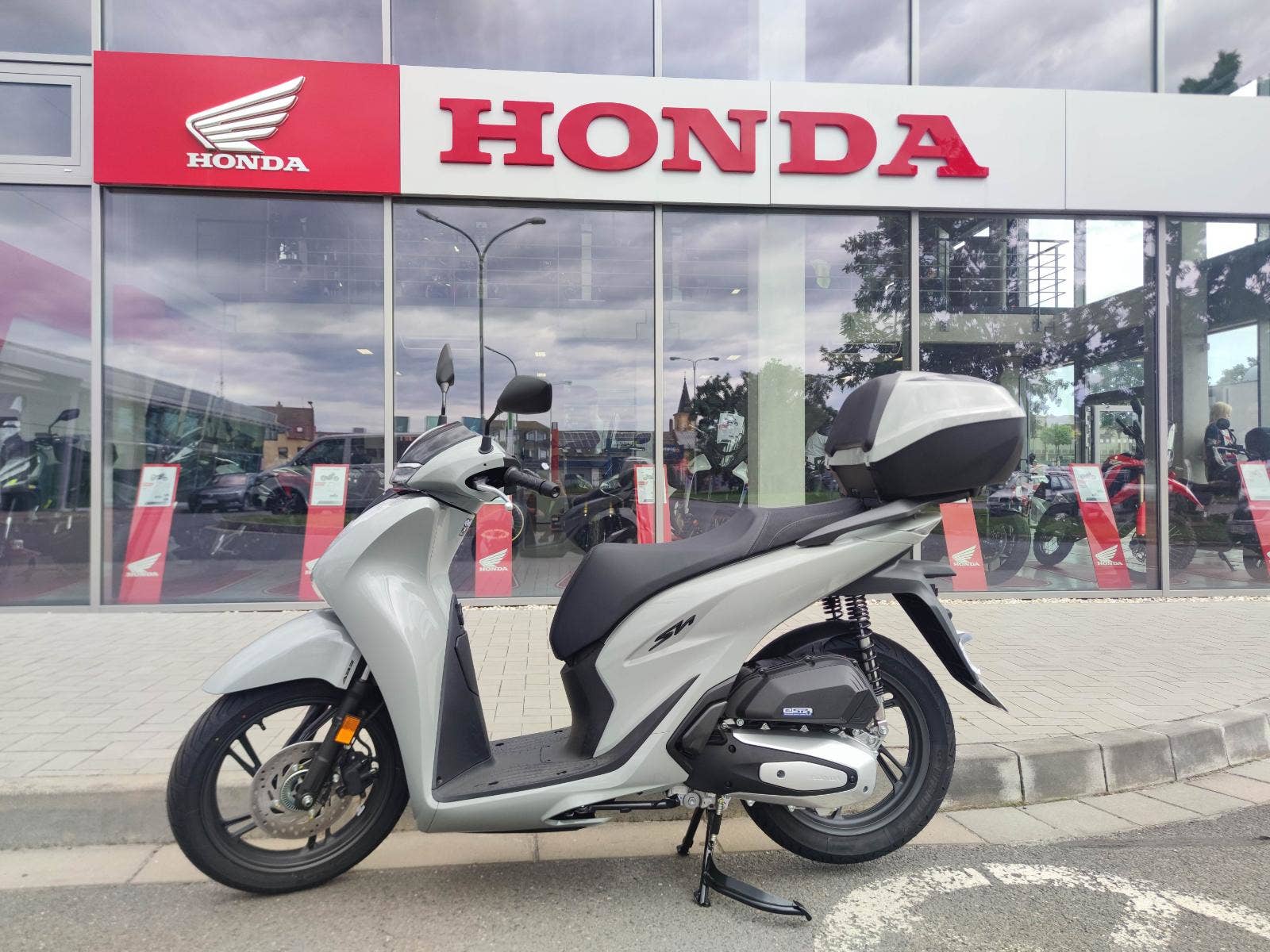 Honda Sh I Smart Top Box Vetro Green Nov K