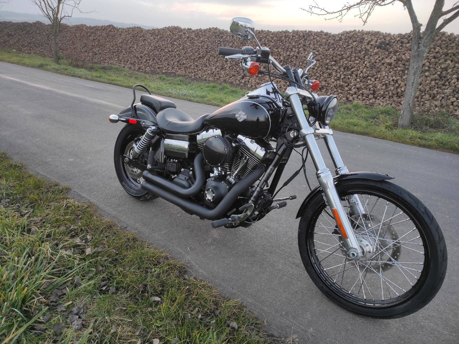 Harley Davidson Fxdwg Dyna Wide Glide Tipmoto