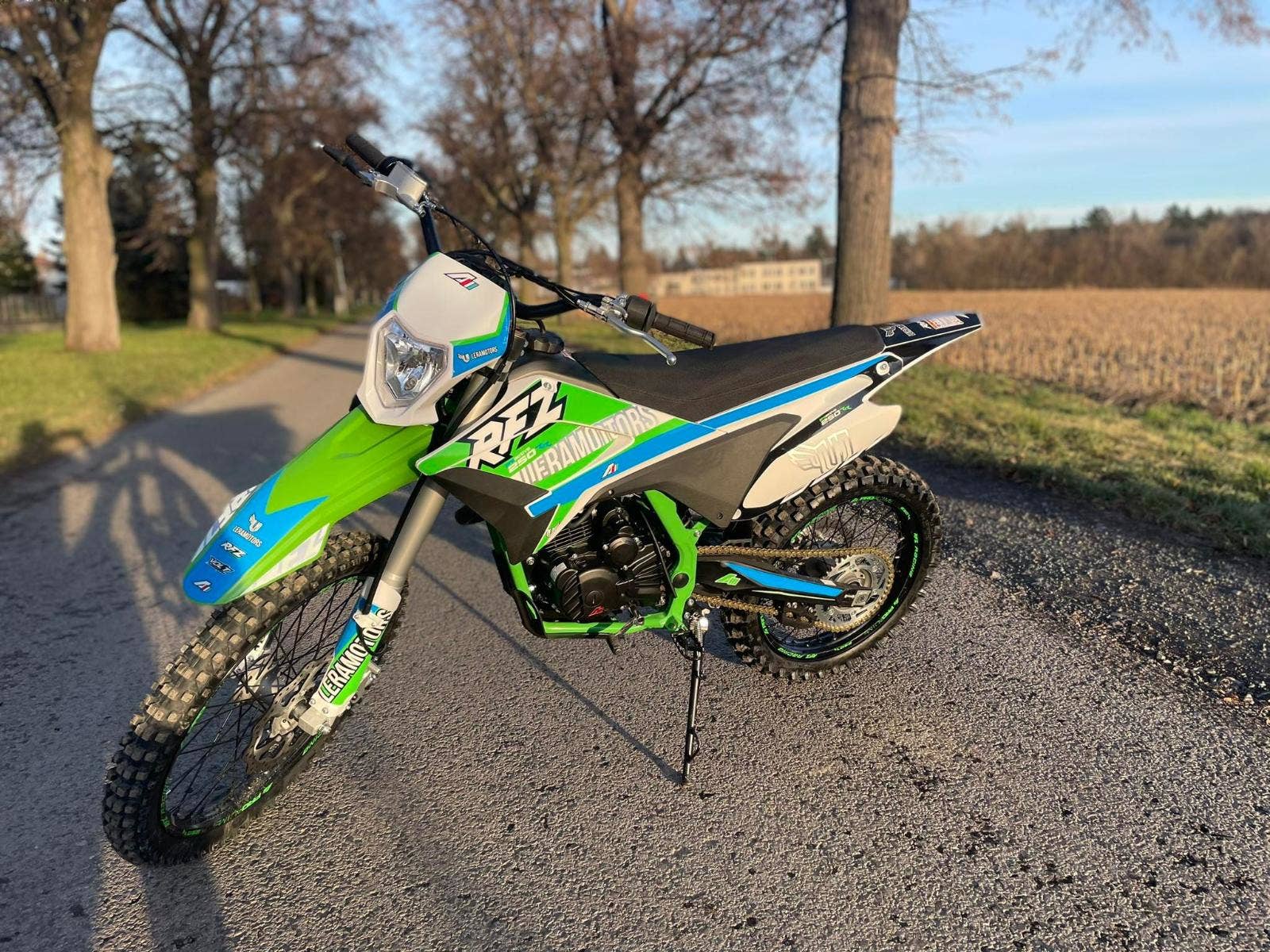 Leramotors Pitbike Apollo Thunder 250cc 2118 Zelený NovÁ 2023 54