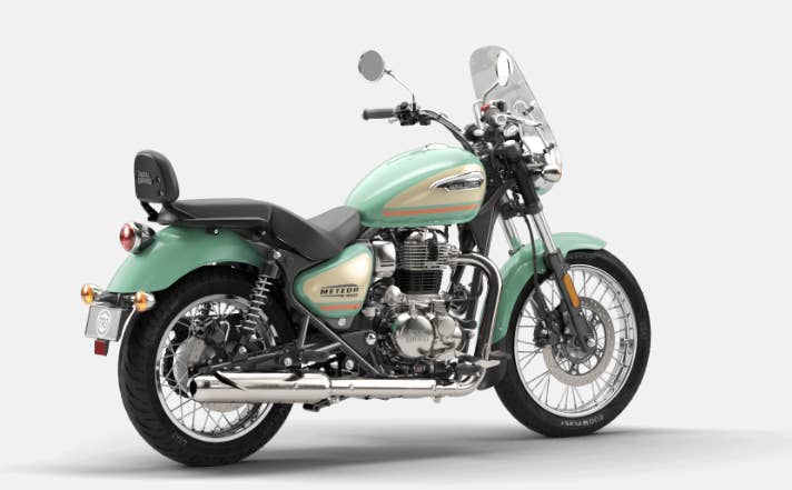 Royal Enfield Meteor 350 - AURORA GREEN (NOVÁ, 2024), 124.990 Kč ...