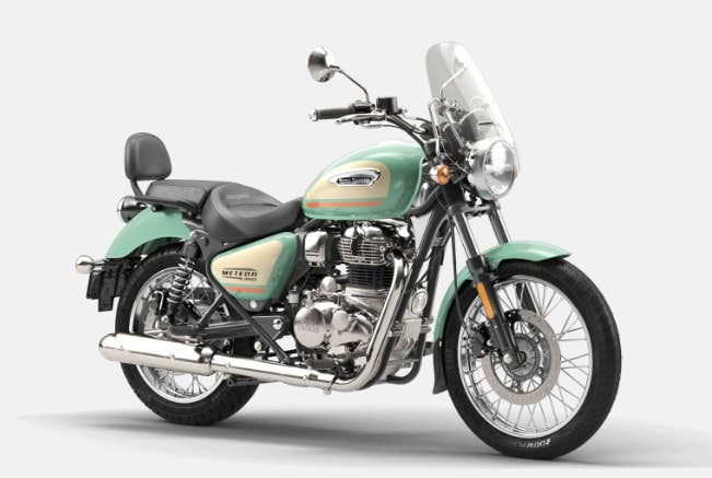 Royal Enfield Meteor 350 - AURORA GREEN (NOVÁ, 2024), 124.990 Kč ...