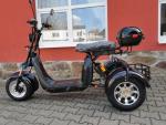 Klikněte pro detailní foto č. 12 - Leramotors Elektrická tříkolka Lera  SCOOTERS C5 1000W Černá