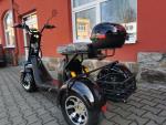 Klikněte pro detailní foto č. 4 - Leramotors Elektrická tříkolka Lera  SCOOTERS C5 1000W Černá