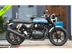 Detail nabídky - Royal Enfield Continental GT 650 TWIN BLACK / BLUE - AKCE, dárek ZDARMA