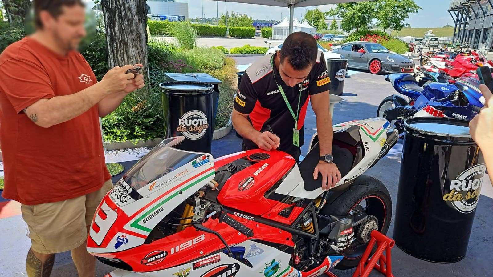 Ducati 1198 Barni Racing Ufficiale - Ex Danilo Petrucci (2010 ...