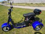 Klikněte pro detailní foto č. 1 - Leramotors Elektrická tříkolka Lera Scooters C5 1000W modrá