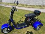 Klikněte pro detailní foto č. 4 - Leramotors Elektrická tříkolka Lera Scooters C5 1000W modrá