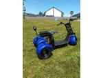 Klikněte pro detailní foto č. 5 - Leramotors Elektrická tříkolka Lera Scooters C4 1000W Modrá