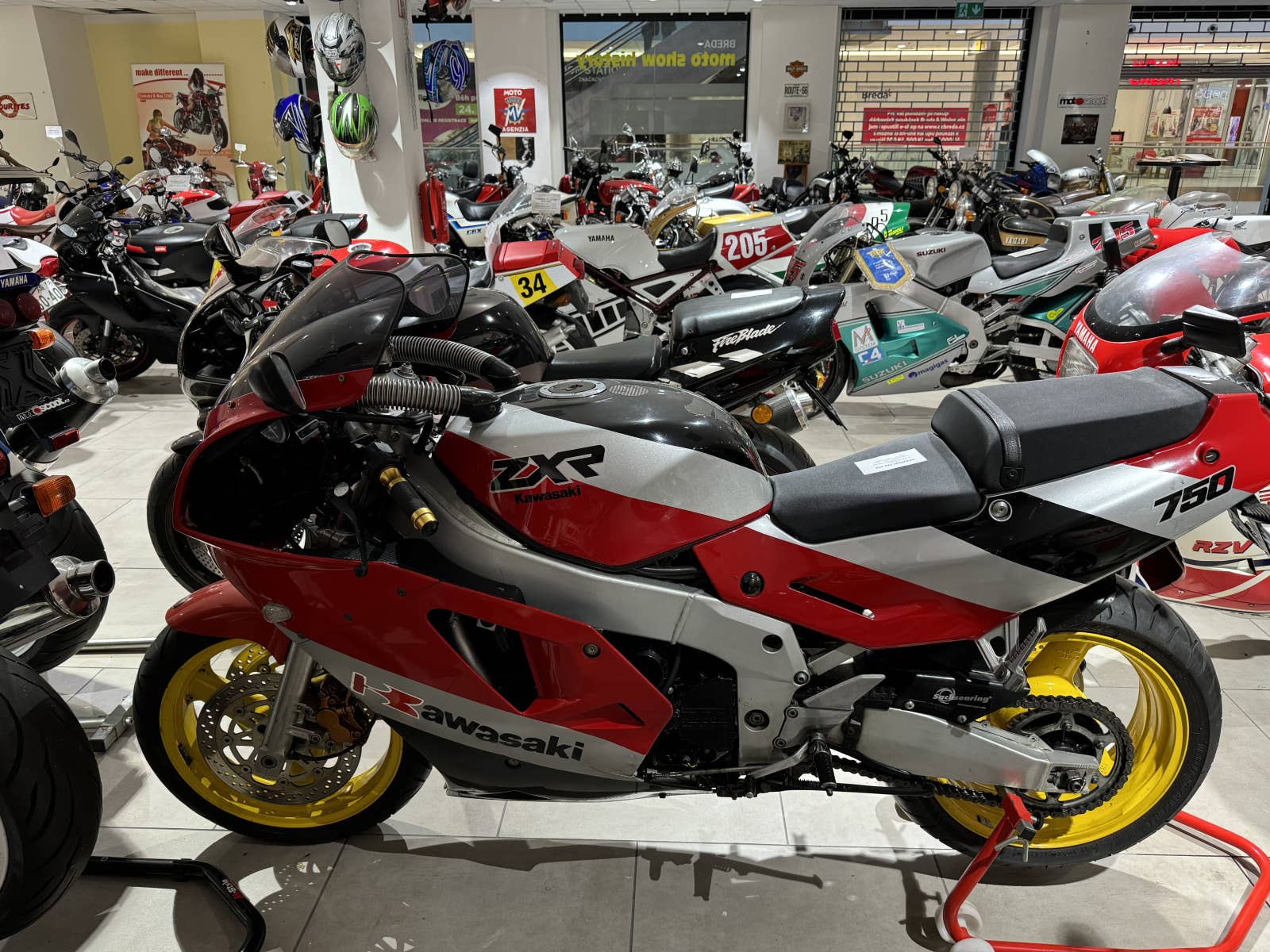 Ressort arrière HYPERPRO kawasaki ZXR-750 1989-1990