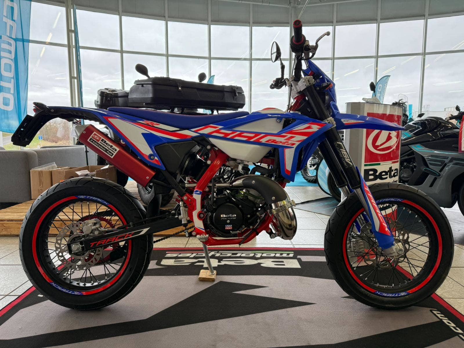 Beta RR 50 Motard Track - Blue - skladem (NOVÁ, 2025), 104.900 Kč