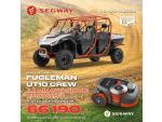 Klikněte pro detailní foto č. 2 - Segway FUGLEMAN UT10 CREW X, T1B, 5let ZÁRUKA, AKCE SEKAČKA ZDARMA