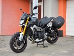 Klikněte pro detailní foto č. 1 - Yamaha MT-09, 2x kufr, plexi, padací rám, doplňky