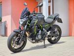 Klikněte pro detailní foto č. 1 - Kawasaki Z 650, padací rámy, plexi, páčky, sedlo, držák RZ